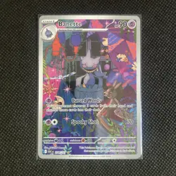 Pokemon Banette ASR 234/217 Rare Full Art Foil Psychic 90 HP - Image 1