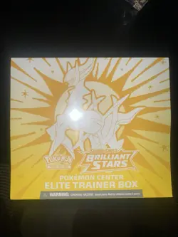 Brilliant Stars Pokemon Center ETB Pokemon TCG Sword & Shield Elite Trainer Box - Image 1