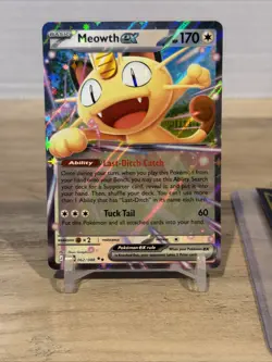 Pokemon Perfect Order MEOWTH EX 062/088 Double Rare Card MINT-NM - Image 2
