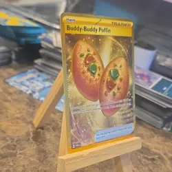 Pokemon Buddy-Buddy Poffin 223/167 Sv06 Twilight Masquerade Holo Hyper Rare - Image 2