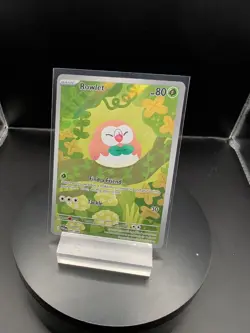 Pokemon Rowlet 090/088 Illustration Rare Perfect Order - Image 1