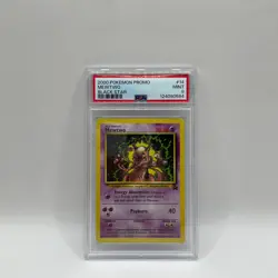 2000 POKEMON BLACK STAR PROMO #14 MEWTWO PSA 9 umbreon gengar wotc charizard - Image 2