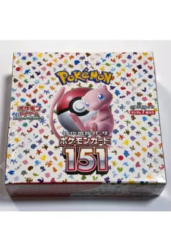Pokemon Japanese 151 Booster Box Sealed - Image 1