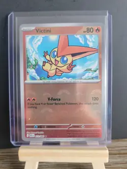 Victini - (Poke Ball Pattern) 012/086 BLK EN: Black Bolt Holo POKEMON TCG - Image 1