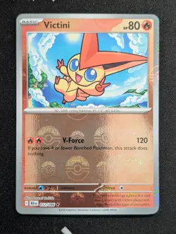 Victini (Poke Ball Pattern) 012/086 SV: Black Bolt Pokemon NM Holo - Image 1