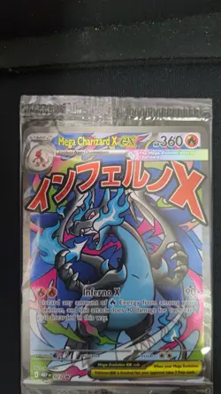 Mega Charizard X EX MEP 023 Black Star Promo Pokemon Sealed - Image 4