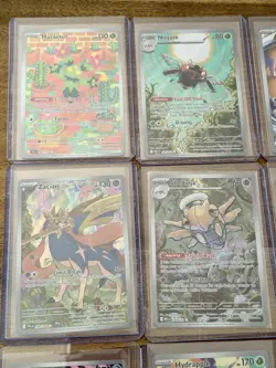 Pokemon Lot of 12 Illustration Rare’s all NM top loaders Ascended Destined Mega - Image 2
