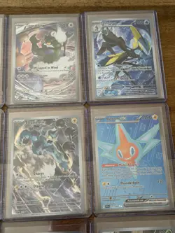 Pokemon Lot of 12 Illustration Rare’s all NM top loaders Ascended Destined Mega - Image 3