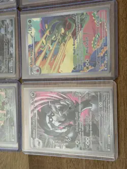 Pokemon Lot of 12 Illustration Rare’s all NM top loaders Ascended Destined Mega - Image 4