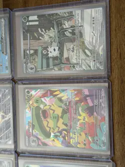 Pokemon Lot of 12 Illustration Rare’s all NM top loaders Ascended Destined Mega - Image 5