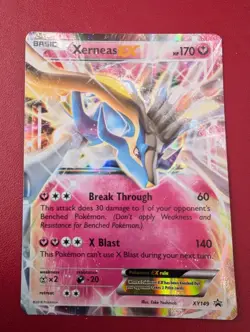 Xerneas EX XY149 Promo Holo Pokemon Card Excellent Condition - Image 1