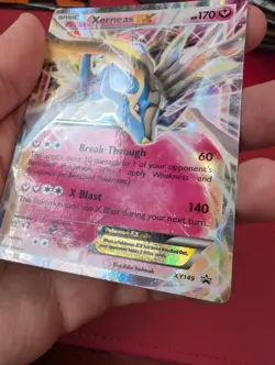 Xerneas EX XY149 Promo Holo Pokemon Card Excellent Condition - Image 5