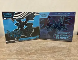 Pokemon TCG Black Bolt & Phantasmal Flames Elite Trainer Box ETB Sealed - Image 1