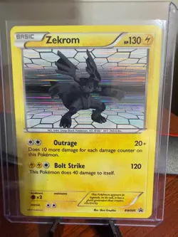 2011 Black & White Zekrom Holo Black Star Promo #BW005 - Image 1