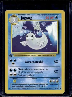 1999 Pokemon 1st Edition Dewgong #25/102 - Image 1