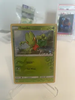 Treecko 8/168 Cosmos Holo - Pokemon TCG Celestial Storm 2018 Toys R us Promo LP - Image 1