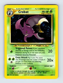Crobat - Neo Revelation 04/64 - Holo Rare - LP - Pokemon - Image 1