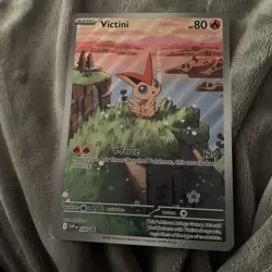 Victini Jumbo Full Art Card- SV: Black Bolt/White Flare - Image 1