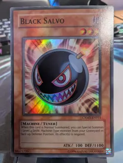 YuGiOh! Black Salvo CRMS-EN015 Super Rare - Image 1