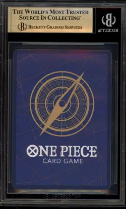 One Piece CCG Crocodile Azure Sea's Seven SEC OP14-120 BGS 9.5 - Image 2