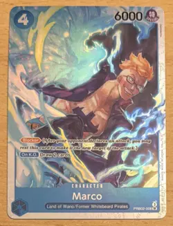 One Piece TCG Marco PRB02-008 Premium Booster - The Best - Vol. 2 Foil English - Image 1