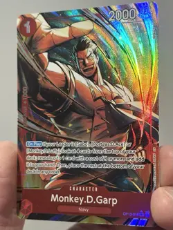Monkey.D.Garp (Alternate Art) OP13-016 Carrying On His Will English NM One Piece - Image 3