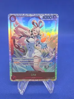 One Piece ST23 Starter Deck 23: RED Shanks Uta ST23-001 Super Rare SR NM - Image 1