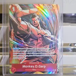 Monkey.D.Garp (Alternate Art) OP13-016 Carrying On His Will Foil - **NM** - Image 1