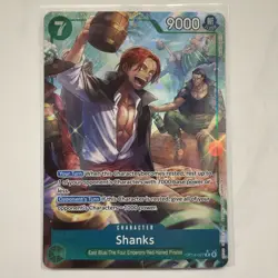 Shanks (Alternate Alt Art) OP14-027 R Holo THE AZURE SEA'S SEVEN English - Image 1