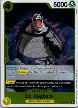 Dr. Hogback OP14-110 Rare The Azure Sea's Seven One Piece Near Mint - Image 1