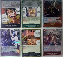 One Piece Lot Of 6 Sr R Event - Image 1