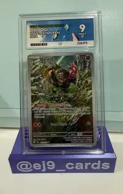 Okidogi 074/064 Shrouded Fable Ace Grading 9 Illustration Rare Pokemon Card - Image 1