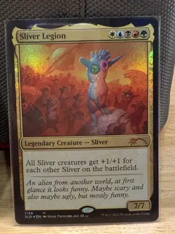 Mtg Secret Lair- Sliver Legion - Foil -NM - Image 1