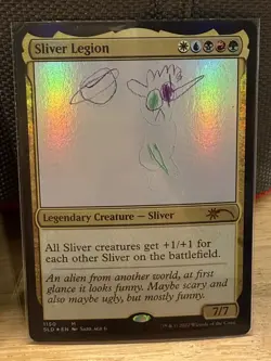 Mtg Secret Lair- Sliver Legion - Foil -NM - Image 1