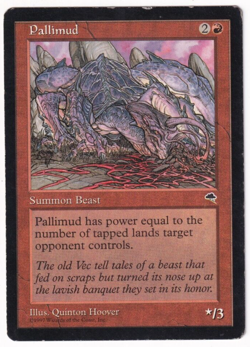 Pallimud Tempest #195 Magic The Gathering 1997 MTG Single - Image 1
