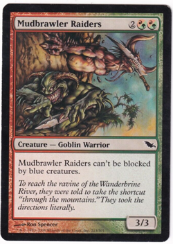Mudbrawler Raiders Shadowmoor #213 Magic The Gathering 2008 MTG Single - Image 1