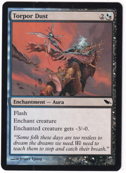 Torpor Dust Shadowmoor #177 Magic The Gathering 2008 MTG Single - Image 1