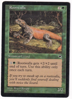 Rootwalla Tempest #252 Magic The Gathering 1997 MTG Single - Image 1