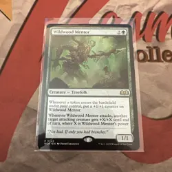 MTG Wildwood Mentor Wilds of Eldraine Regular #0322 - Image 1