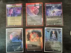 MTG Secret Lair Through the Wormhole Galaxy Foil - Borderless NM Opened Set - Image 1