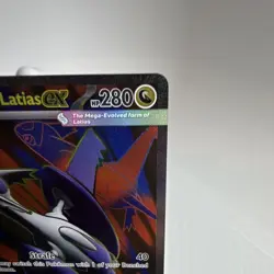 Mega Latias EX 163/132 Me01: Mega Evolution Ultra Rare Holo Card NM Condition - Image 4