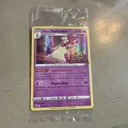 Hisuian Typhlosion Gamestop Promo Astral Radiance Pokemon Card NEW / SEALED - Image 1