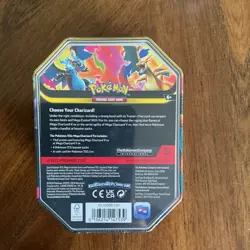 Pokemon Mega Charizard X EX Tin Promo Card English 2016 Trading Card Game - Image 2