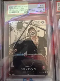 One Piece Premium Card Collection 25th Anniversary Edition 10-Card | PSA10 & 9 - Image 3