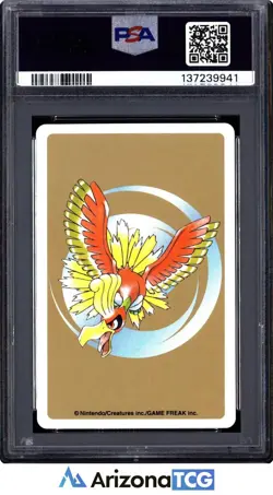 Pokemon 2000 Blissey 242 Queen Of Spades Gold Playing Card Japanese PSA 10 - Image 2
