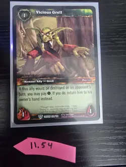 Blizzard World of Warcraft TCG 5 Card Lot Tirion Jaina Muradin Grok'thol Grell - Image 2