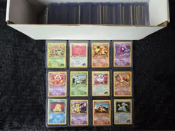 Huge 1st Edition Collection Bulk Lot of 162 Gym Challenge Pokemon Cards Vintage - Image 1