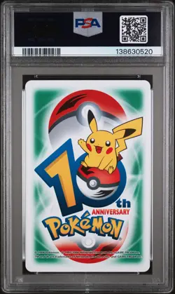 POKEMON CENTER 10TH ANNIVERSARY PLAYING CARDS GREEN DECK MR. MIME/PINSIR PSA 10 - Image 2