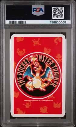 1996 POKEMON RED VERSION PLAYING CARDS 3 OF HEARTS #031 NIDOQUEEN PSA 10 - Image 2