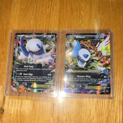 Pokemon TCG Holo Lot Absol EX XY62, Mega Absol EX XY63 2 Cards - Image 1